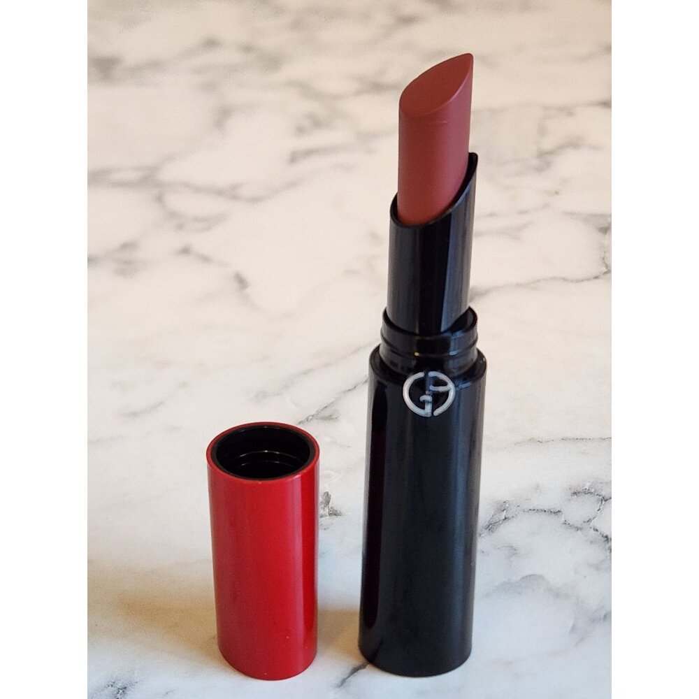 Giorgio Armani Lip Power Longwear Vivid Color Lipstick - 201 Majestic